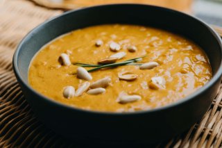 Afrikanische Kürbissuppe