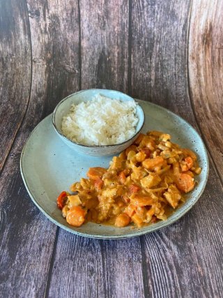 Afrikanischer Erdnusseintopf