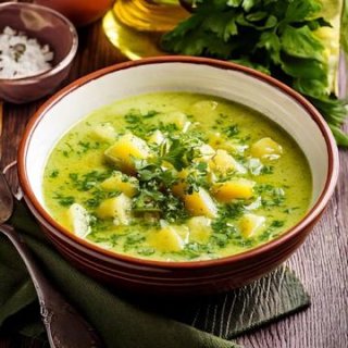 Bärlauch-Kartoffelsuppe