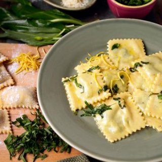 Bärlauch Ravioli
