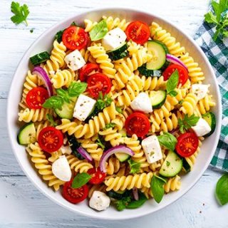 Bunte Sommer-Pasta
