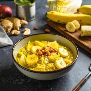 Chinakohl in Kokossoße