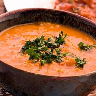 Cremige Kokos-Curry-Linsen