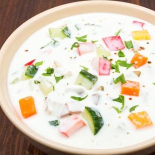 Gemüsekaltschale mit Kefir