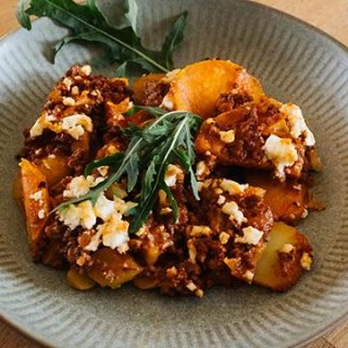 Danielas -  Hack-Kartoffel-Feta Auflauf