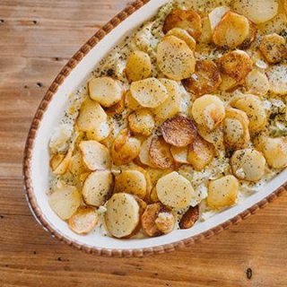 Rahmwirsing mit Kartoffelkruste