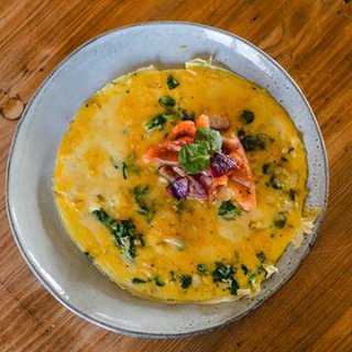 Brunnenkresse-Omelett