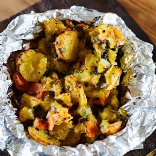 Kartoffelsalat vom Grill