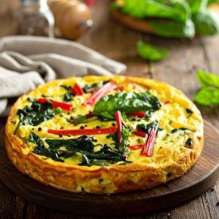 Mangold Frittata