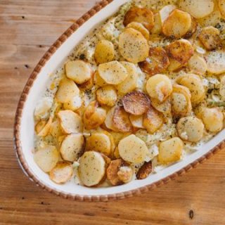 Rahmwirsing mit Kartoffelkruste