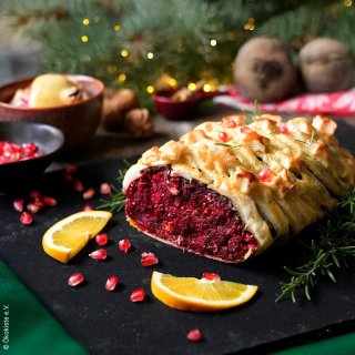 Rote Bete Wellington