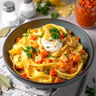 Tagliatelle mit Wurzelgemüse
