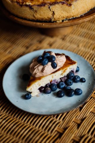 Veganer Käsekuchen