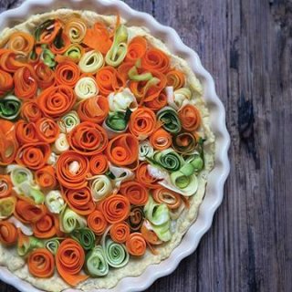 Zucchini-Möhren-Quiche