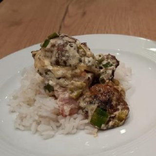 Schweinefilet mit Austernpilzen