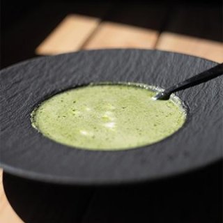 Grüne Kopfsalat-Suppe