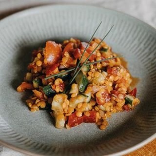 Schneller Linsensalat