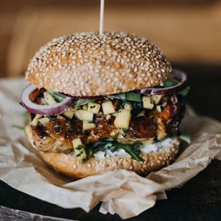 Salsa Burger Hähnchen