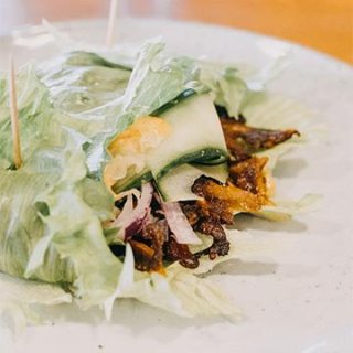 VEGAN Asiaburger ohne Brötchen