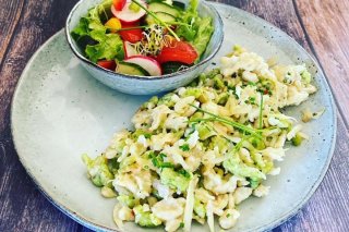 Dinkel-Bärlauch Spätzle