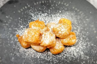 Gebackene Kokosmilch