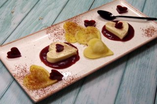 Panna Cotta mit Granatapfel