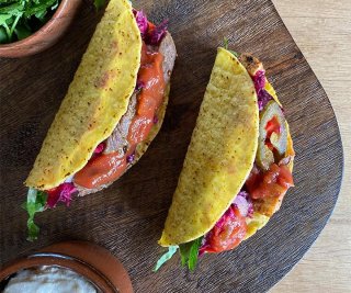 Vegane Tacos mit Tofu