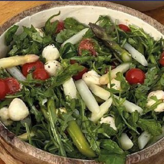 Spargelsalat á la Margherita