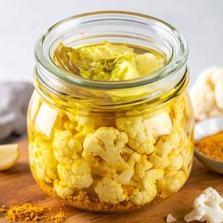 Blumenkohl mit Curry und Knoblauch