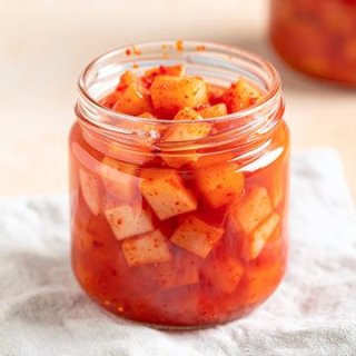 Rettichwürfel-Kimchi