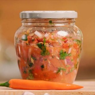 Rote mexikanische Salsa