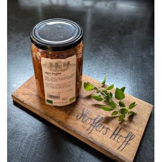 Vegane Bolognese mit Kürbis & Linsen