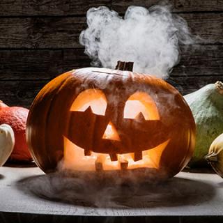 Halloweenkürbis Jack O Lantern