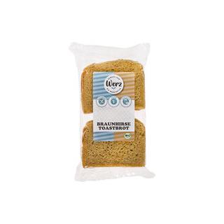 Braunhirse Toastbrot glutenfrei (Gebindeartikel)