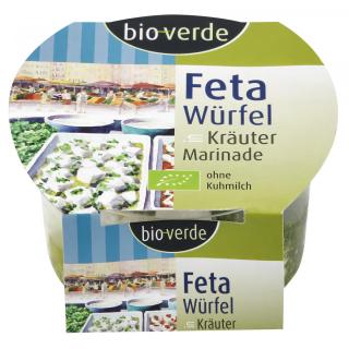 Feta Würfel mit Kräutern