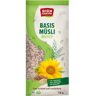 Basis Müsli ungesüßt mit Amaranth
