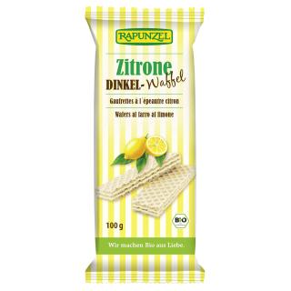 Dinkel-Waffeln Zitrone