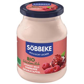 Joghurt Himbeere-Granatapfel 3,8%, Glas
