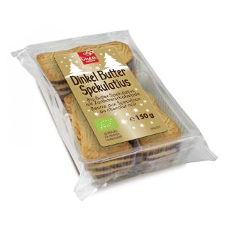 Dinkel Butter Spekulatius schokoliert