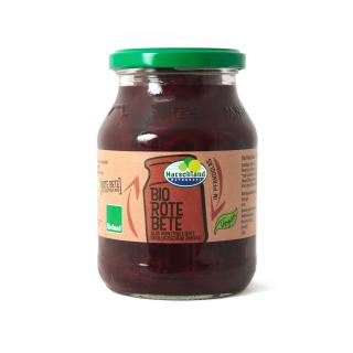 Rote Bete, zubereitet im Pfandglas