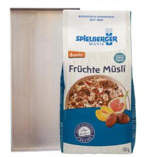 Früchte Müsli Set mit Backblech