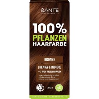 Pflanzen Haarfarbe Pulver 03 Bronze