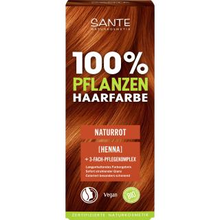 Pflanzen Haarfarbe Pulver 06 Naturrot