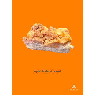 Apfel Haferstreusel (4 Stück)