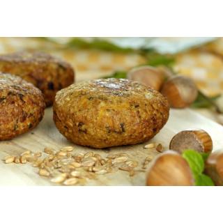 Dinkel-Nuss-Bratling (4 Stück)