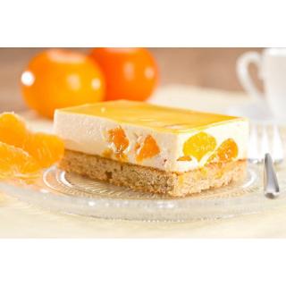 Mandarinen-Schmand-Schnitte (4 Stück)