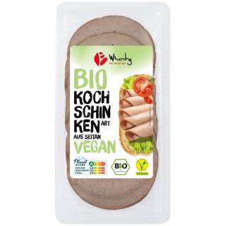 Veganer Aufschnitt nach Kochschinken Art