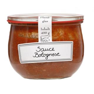 Bolognese Sauce im Weck-Glas