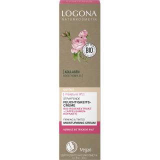 Straffende Feuchtigkeitscreme Rosen & Apfelsamen, getönt