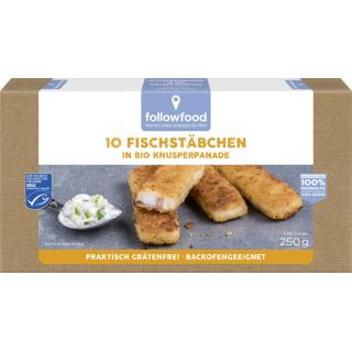 TK Fischstäbchen, paniert